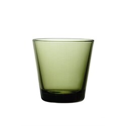 iittala kartio tumbler 21cl moss green 2pcs