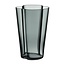 iittala iittala aalto vase 220mm dark grey