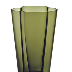 iittala aalto vase 220mm moss green