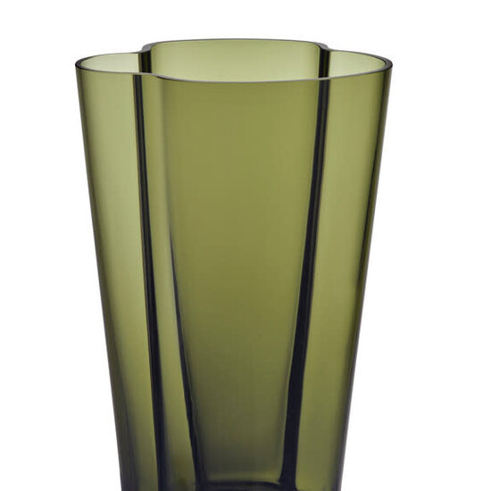 Iittala iittala aalto vase 220mm moss green