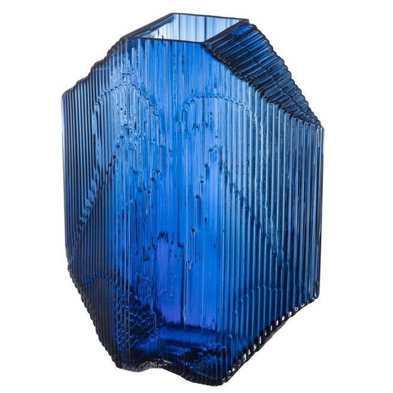 Iittala iittala Kartta glassculptuur ultramarijn