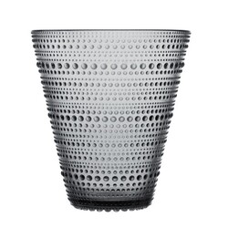 iittala kastehelmi vase 154mm grey