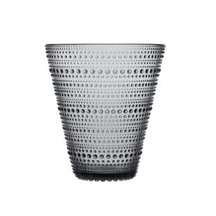 iittala kastehelmi vase 154mm grey