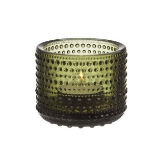 iittala kastehelmi  candleholder 64mm moss green