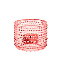 iittala kastehelmi candleholder 64mm salmonpink