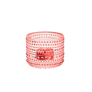 iittala kastehelmi tealight candleholder 64mm salmonpink