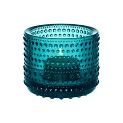 iittala kastehelmi  candleholder64mm seablue