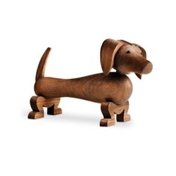Kay Bojesen hond walnoot