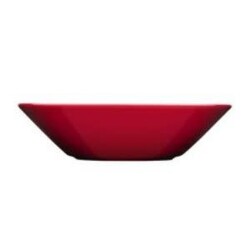 iittala teema plate deep 21cm red