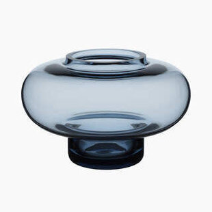 marimekko fyr waxinelicht blauw