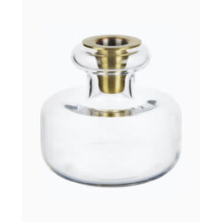 marimekko candleholder puteli clear