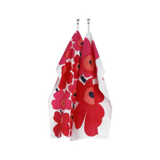 Marimekko marimekko tea towel unikko red 2 st