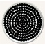 Marimekko marimekko oiva plate 20 cm siirtolapuutarha black dots