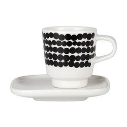 marimekko oiva espresso kop en schotel siirtolapuutarha