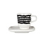 Marimekko marimekko oiva espresso cup and saucer siirtolapuutarha