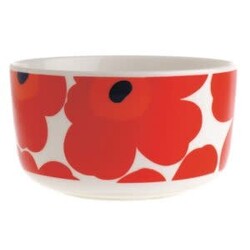marimekko bowl 4 dl unikko red