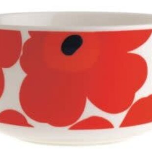 marimekko rode unikko 4dl