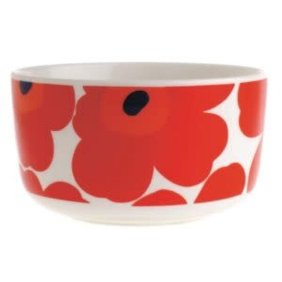 marimekko bowl 4 dl unikko red
