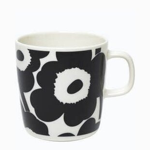 marimekko oiva mok groot unikko zwart