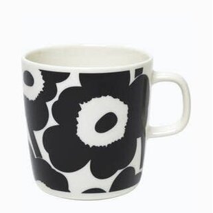 marimekko oiva mok groot unikko zwart