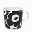 Marimekko marimekko oiva mug unikko black 4dl