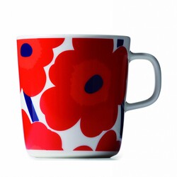 marimekko oiva mok groot unikko rood