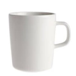 marimekko oiva mug white 2,5 dl