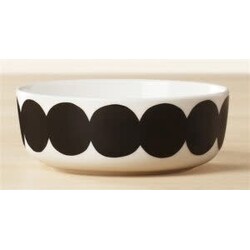 marimekko oiva bowl siirtolapuutarha black dot 4dl