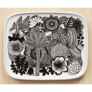 marimekko oiva plate  12x15 cm siirtolapuutarha