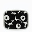 Marimekko marimekko oiva plate 12 x15 cm  unikko black