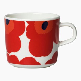 marimekko oiva koffiekop unikko rood