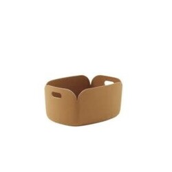 muuto restore basket burnt orange 35cm x 48cm x 23cm