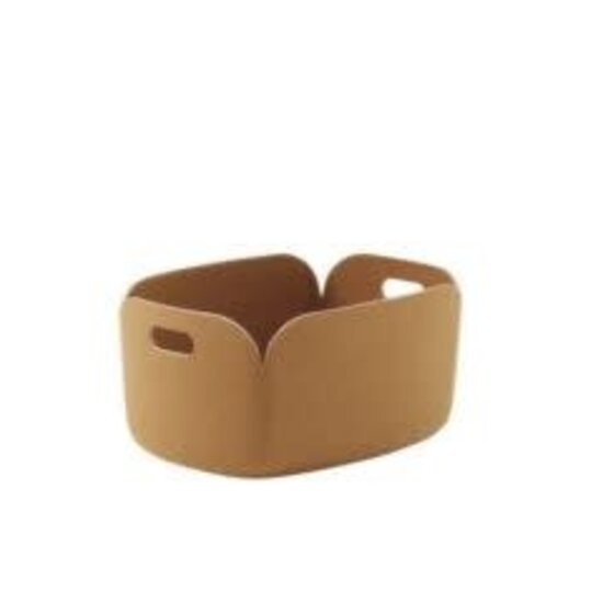 Muuto muuto restore basket burnt orange 35cm x 48cm x 23cm