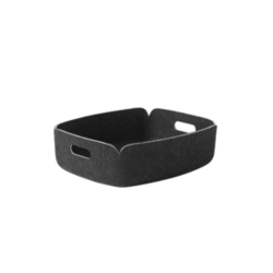 muuto restore tray black melange 31cm x40cm x 12cm