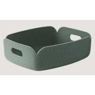 muuto restore tray dusty green 31cm x40cm x 12cm