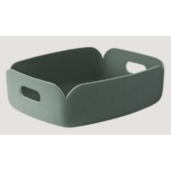 Muuto muuto restore tray dusty green 31cm x40cm x 12cm