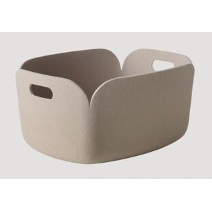 muuto restore basket sand 35cm x 48cm x 23cm