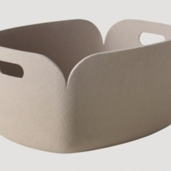Muuto muuto restore basket sand 35cm x 48cm x 23cm