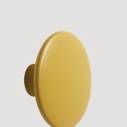 muuto dots wood dark yellow 13 cm