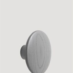 muuto dots wood dark grey 9 cm