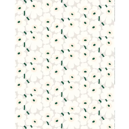 Marimekko Marimekko pieni unikko acryl gecoat katoen