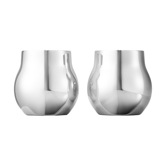 Georg Jensen georg jensen cafu theelicht houder 2 st.