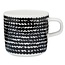 marimekko oiva coffe cup siirtolapuutarha black