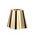 Iittala Aalto candle holder 65mm brass