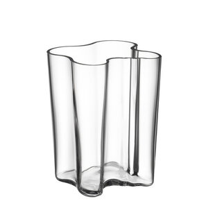 iittala aalto vase 181 mm clear