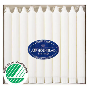 asp-holmblad kaarsen 30st