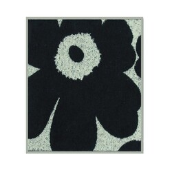 marimekko mini handdoek unikko donkerblauw