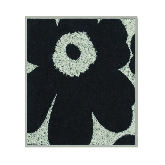 Marimekko marimekko mini handdoek unikko donkerblauw