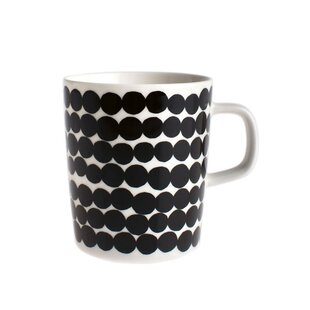marimekko oiva mug siirtolapuutarha black 2.5 dl