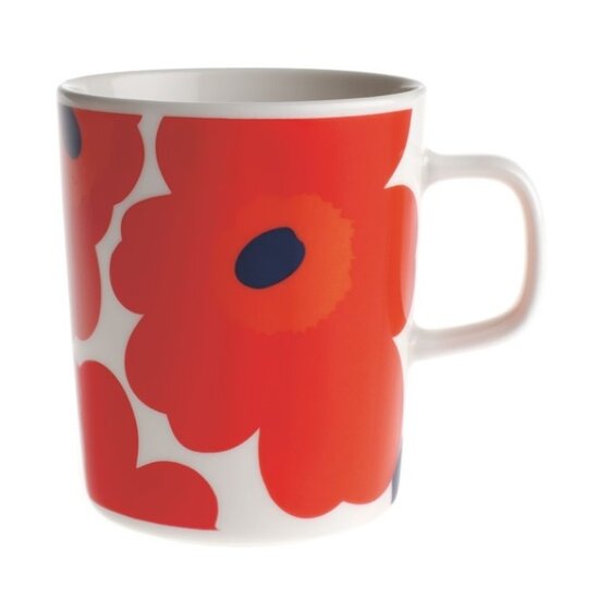 Marimekko marimekko oiva mug 2.5 dl unikko red